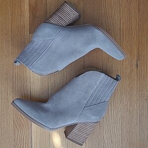 Marc Fisher Ommie Bootie in Light Natural